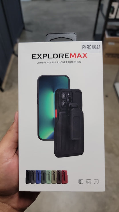 Explorer Max Case and Clip Iphone 11-15 Series