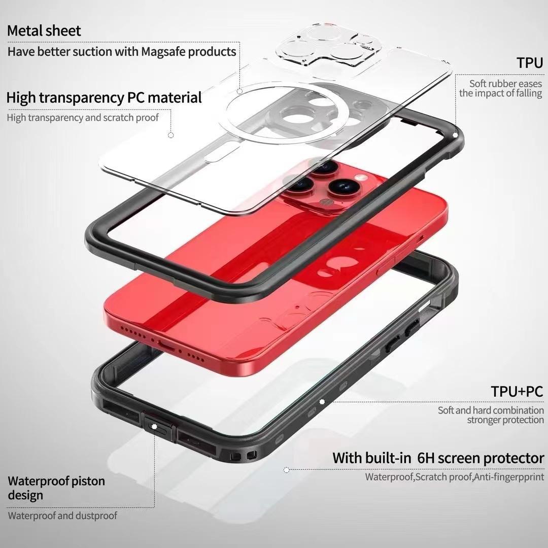 Water Proof Case Pepper Iphone 13-16 Series