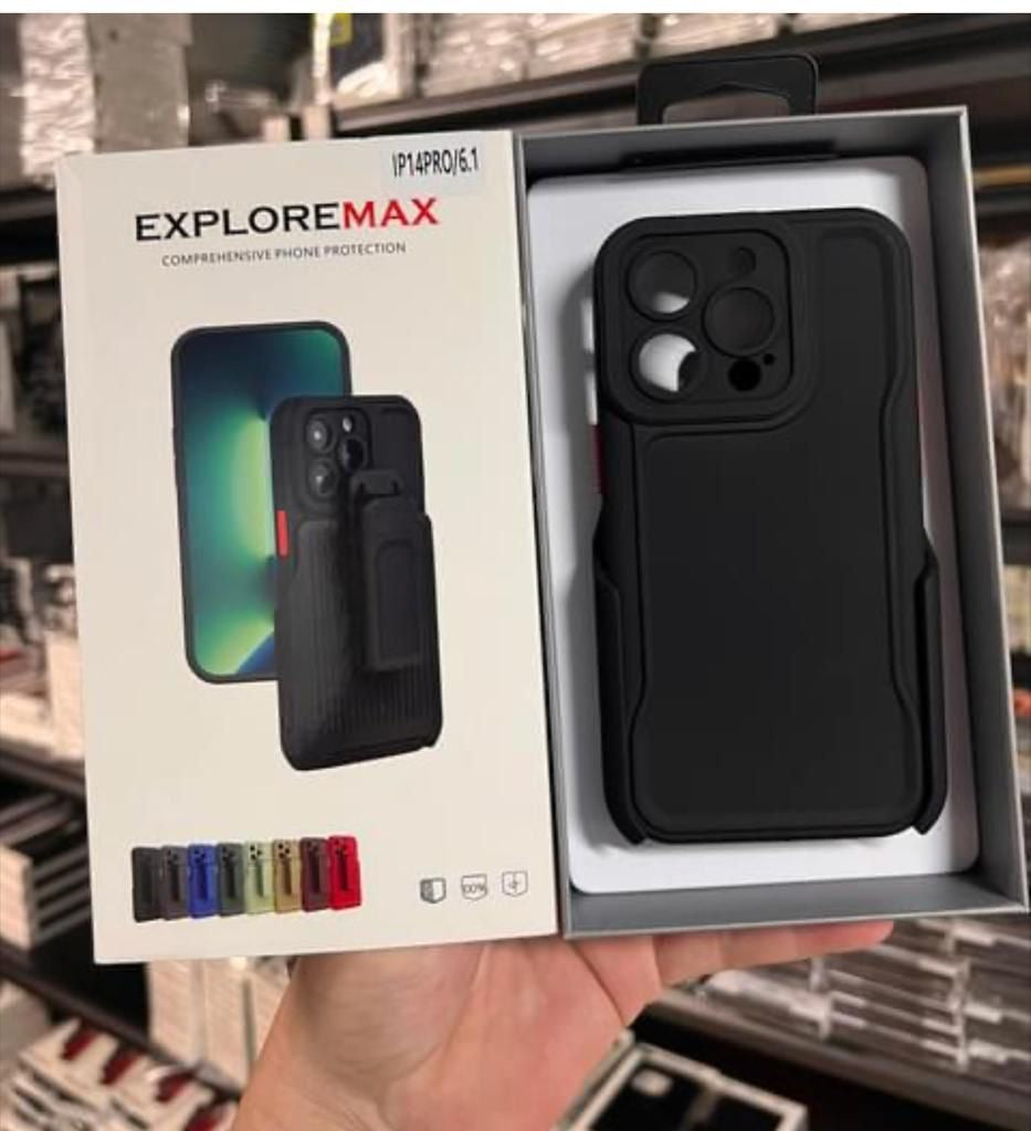 Explorer Max Case and Clip Iphone 11-15 Series